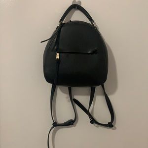 Zara black backpack